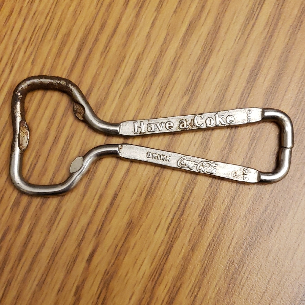 Coca-Cola Silver Bottle Opener with Engraving